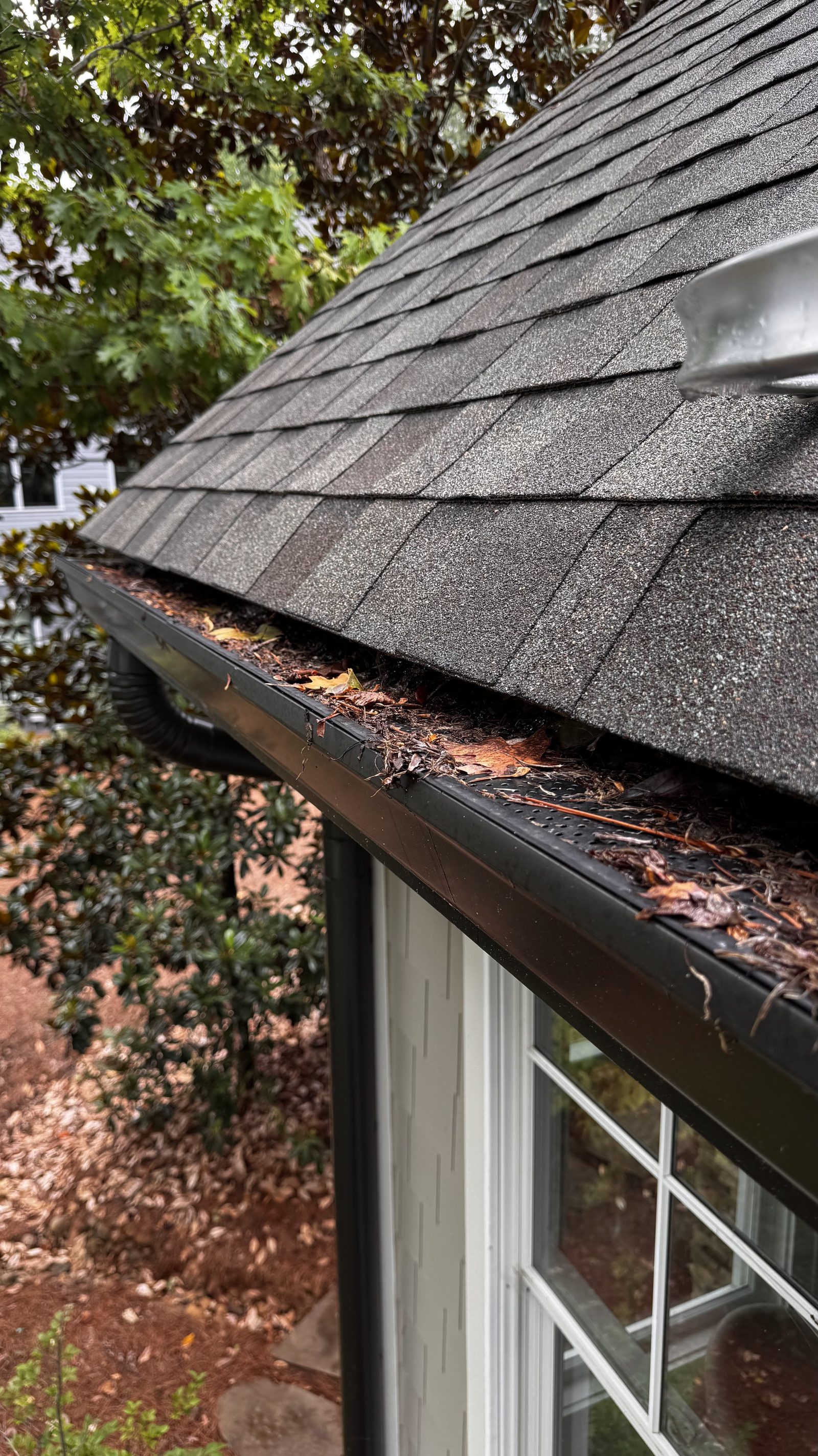 Gutters before gutter guard installation Lake Oconee GA