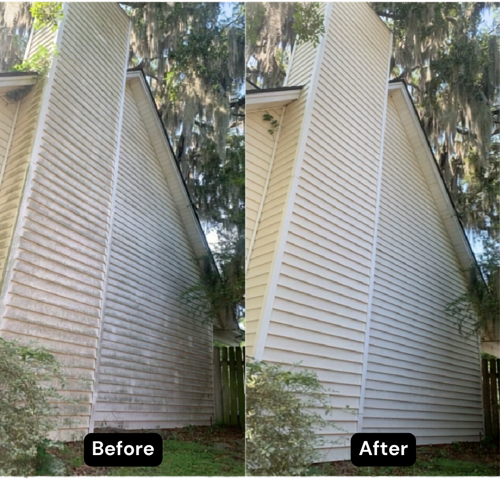 House soft washing service in Lake Oconee GA