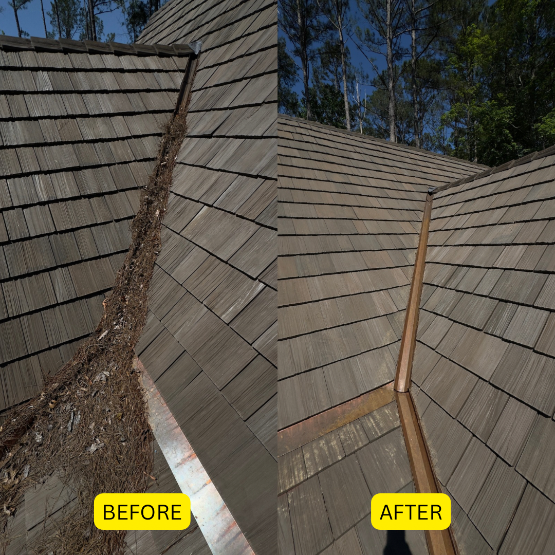 Gutter cleaning service Lake Oconee GA